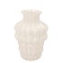 DUNJA WHITE VASE 16X16X20CM NM