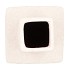 LISBOA WHITE VASE CUBE 11X11X45CM NM