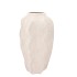 LISBOA WHITE VASE WAVE 18X18X35CM