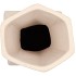 LISBOA WHITE VASE CURVED 17X15X64CM