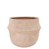LISBOA CREAM POT EDGE 16X16X15CM NM