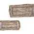 RATTAN KUBOO BASKET RECTANGLE EARS S/2 L39/45 W16/20