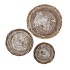 RATTAN KUBOO BASKET ROUND LOW S/3 D20/25/30 H10/12/15