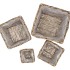 RATTAN KUBOO BASKET SQUARE S/4 W15/20/25/30 H13/18/22/26
