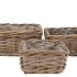 RATTAN KUBOO SQUARE S/3 20X10/24X12/29X14CM