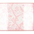 MELAMINE OLD PINK PLATE RECTANGLE BIRD 40X30X4CM