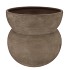 FLORENCE ANTIQUE BRONZE VASE BULB 35X35X34CM NM
