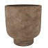FLORENCE ANTIQUE BRONZE POT ROUND 28X28X31CM