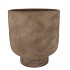 FLORENCE ANTIQUE BRONZE POT ROUND 23X23X26CM