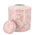 HAILEY PINK PORCELAIN JAR FLOWER 23X26CM