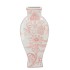 HAILEY PINK PORCELAIN VASE LONG 19X40CM