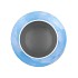APRIL FLOWER BLUE VASE IRON 26X26X46CM NM
