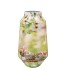 APRIL GREEN VASE BIRD IRON 26X26X26CM NM