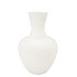 FIORE WHITE VASE TEXTURED IRON 33X33X50CM NM