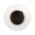 FIORE WHITE VASE NECK TEXTURED IRON 31X31X46CM NM