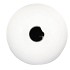 FIORE WHITE VASE BOL TEXTURED IRON 45X45X49CM NM