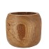 WOODY NATURAL POT 18X18X14CM NM