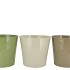 ZINC SUMMER GREEN MIX BUCKET BASIC ASS 25X22X17CM NM