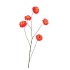 SILK ZINNIA RED 106CM