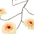 SILK ZINNIA YELLOW 106CM