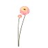 SILK ZINNIA PEACH 54CM NM