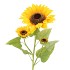 SILK SUNFLOWER YELLOW 95CM