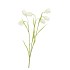SILK FRITILLARY FLOWER WHITE SINGLE STEM 58CM NM