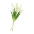 SILK CONVALLARIA WHITE P/4 BOUQUET 37CM