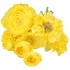 SILK FLOWERS ASS YELLOW 23CM P/1