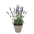 SILK LAVENDER PURPLE POT TERRA  M 21X21X32CM