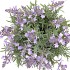 SILK LAVENDER PURPLE POT TERRA  L 33X33X49CM