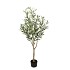 SILK OLIVE TREE GREEN 120CM