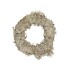 NATURE WREATH DRY WHITE MOSS 30CM NM