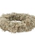NATURE WREATH DRY WHITE MOSS 40CM NM