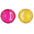 MILLE YELLOW/FUCHSIA T-LIGHT 9X9X10CM