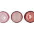 ROMAN OLD PINK T-LIGHT BUBBLE ASS 9X9CM