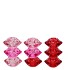 KISS PINK CANDLE H DOUBLE ASS 8X5X12CM NM
