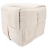 STRIPE OFFWHITE POOF LAYERS 45X45CM