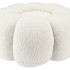 TEDDY OFFWHITE POOF FLOWER 65X30CM