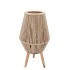 CRUZ SAND LANTERN ON STANDS 15X24X44CM