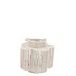 CRUZ WHITE LANTERN FLOWER LONG 10X18X20CM NM