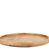 MUMBAI MANGO WOODEN TRAY ROUND EDGE 35X35X3CM