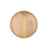 MUMBAI MANGO WOODEN TRAY ROUND EDGE 30X30X3CM