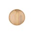 MUMBAI MANGO WOODEN TRAY ROUND EDGE 25X25X3CM