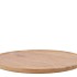 MUMBAI MANGO WOODEN TRAY ROUND SMALL EDGE 44X44X2CM