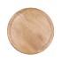 MUMBAI MANGO WOODEN TRAY ROUND SMALL EDGE 44X44X2CM