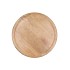 MUMBAI MANGO WOODEN TRAY ROUND SMALL EDGE 38X38X2CM