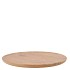 MUMBAI MANGO WOODEN TRAY ROUND SMALL EDGE 33X33X2CM