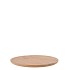 MUMBAI MANGO WOODEN TRAY ROUND SMALL EDGE 28X28X2CM