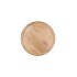 MUMBAI MANGO WOODEN TRAY ROUND SMALL EDGE 28X28X2CM